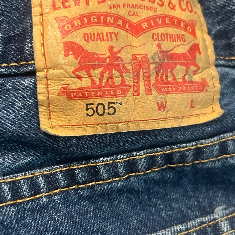 Levi's Blue Relaxed Jeans Classic Denim Style - Picture 7 of 11